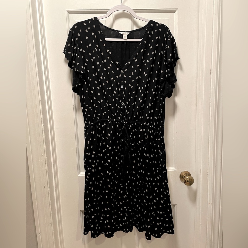 Cato Size 18/20W Black and White Dress